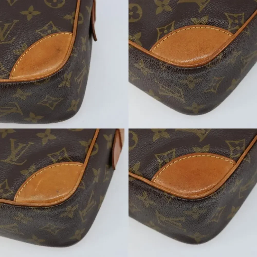 Louis Vuitton Monogram Compiegne 28 Clutch Bag Brown